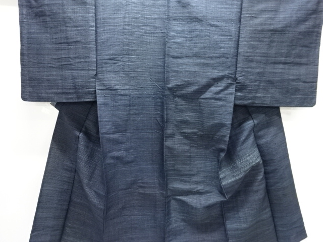 JAPANESE KIMONO / ANTIQUE HITOE MENS KIMONO / SILK / TSUMUGI